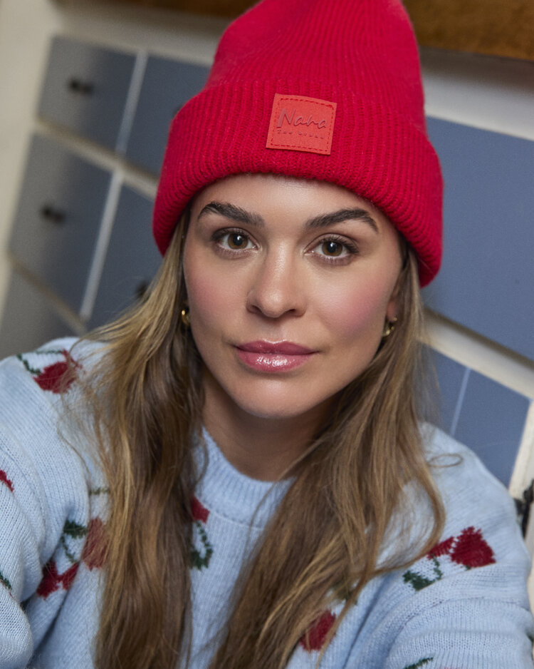 NANA THE BRAND TUQUE JASPER - ROUGE