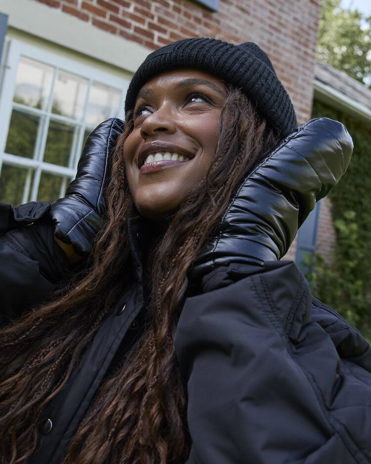 NANA THE BRAND TUQUE JASPER - NOIR