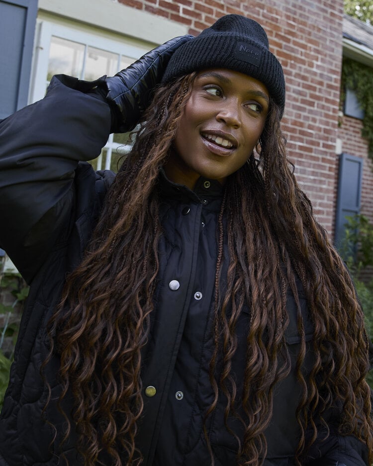 NANA THE BRAND TUQUE JASPER - NOIR