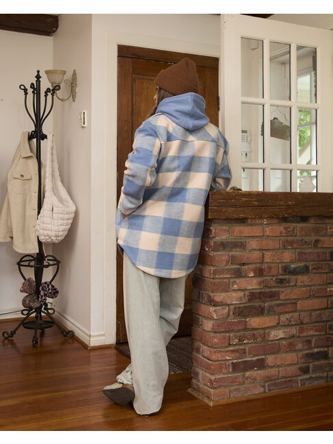 NANA THE BRAND SURCHEMISE ANNABELLE - BLEU À CARREAUX