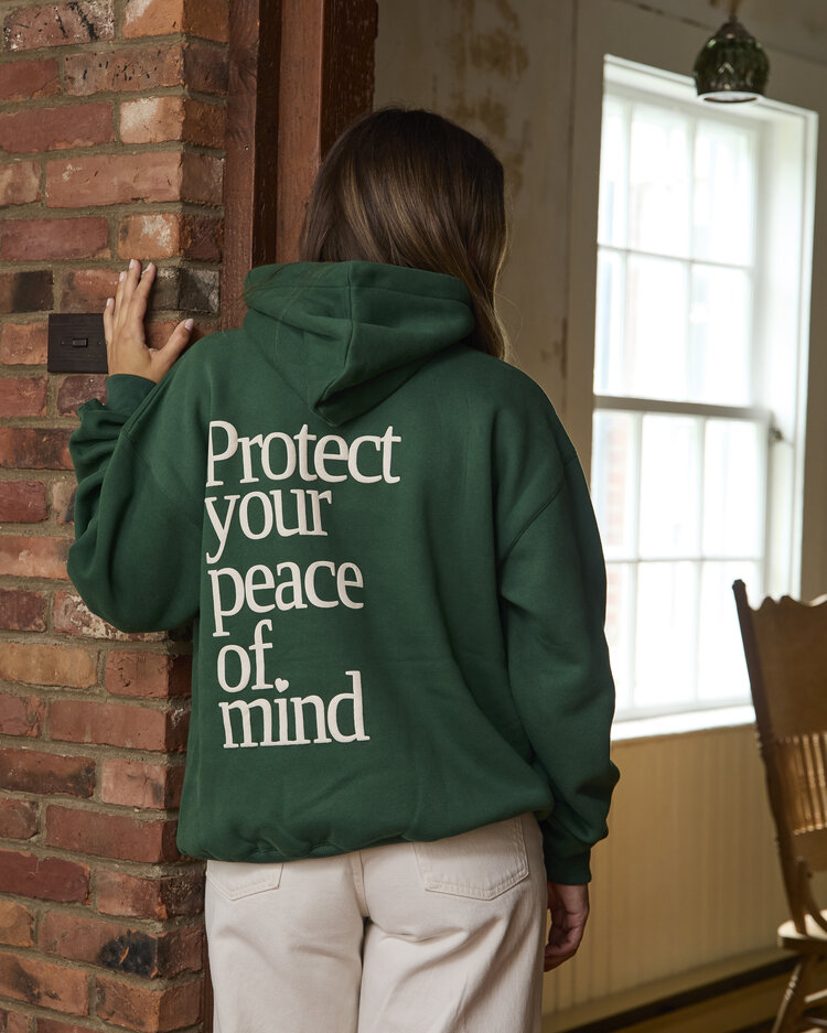 NANA THE BRAND CHANDAIL À CAPUCHON SHANIE - VERT ÉMERAUDE