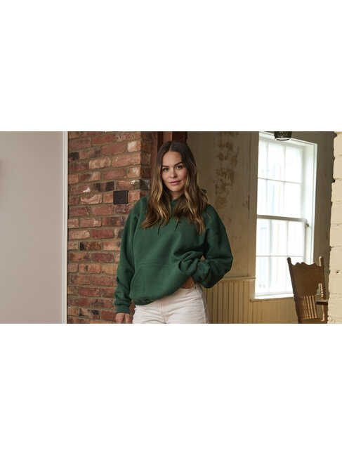 NANA THE BRAND CHANDAIL À CAPUCHON SHANIE - VERT ÉMERAUDE