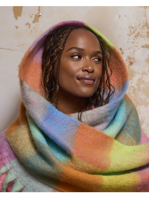 NANA THE BRAND FOULARD GENEVE - MULTI PASTEL