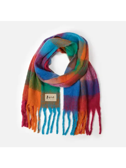 NANA THE BRAND FOULARD GENEVE - ROUGE MULTI
