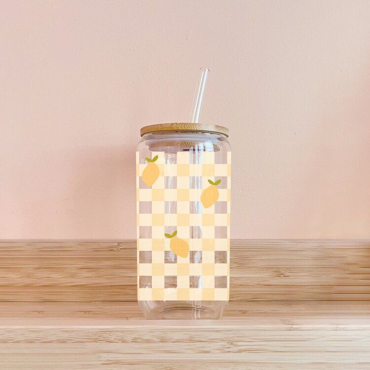 MÕMY VERRE BOHO - GINGHAM CITRONS