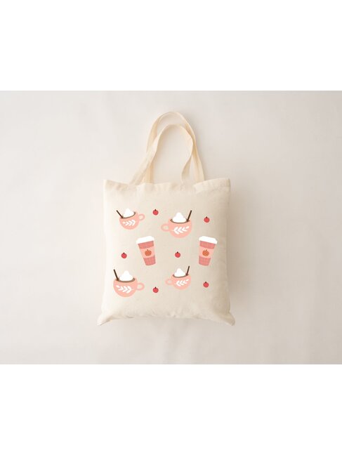MÕMY SAC RÉUTILISABLE - PUMPKIN SPICE LATTE