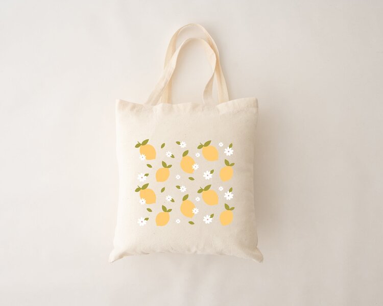 MÕMY SAC RÉUTILISABLE - CITRONS