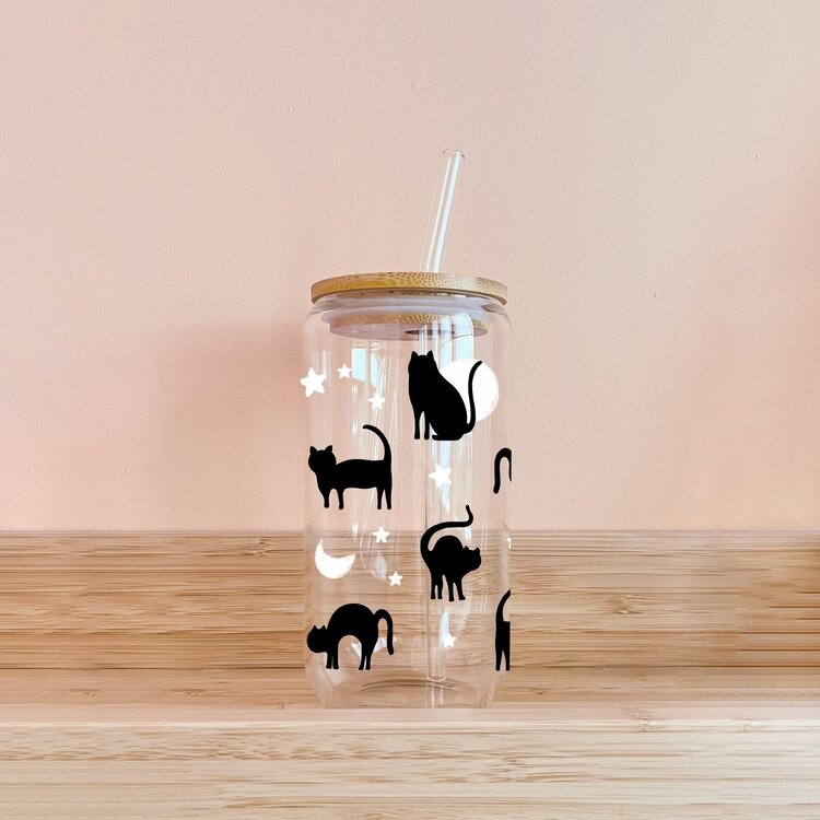 MÕMY VERRE BOHO - CHATS NOIRS