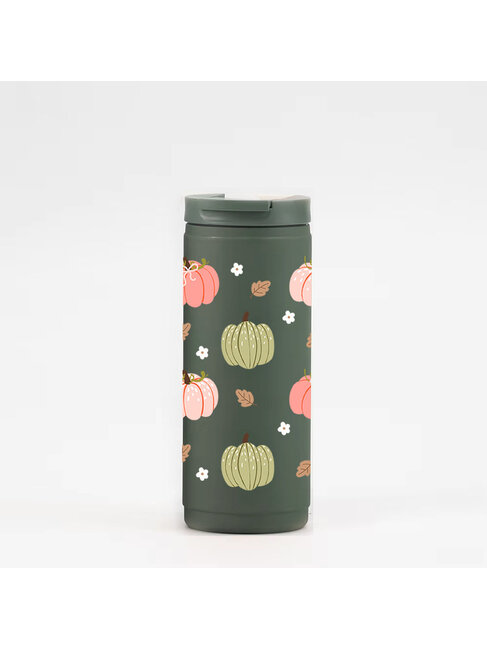 MÕMY GOBELET ISOTHERME 16OZ VERT - CITROUILLES