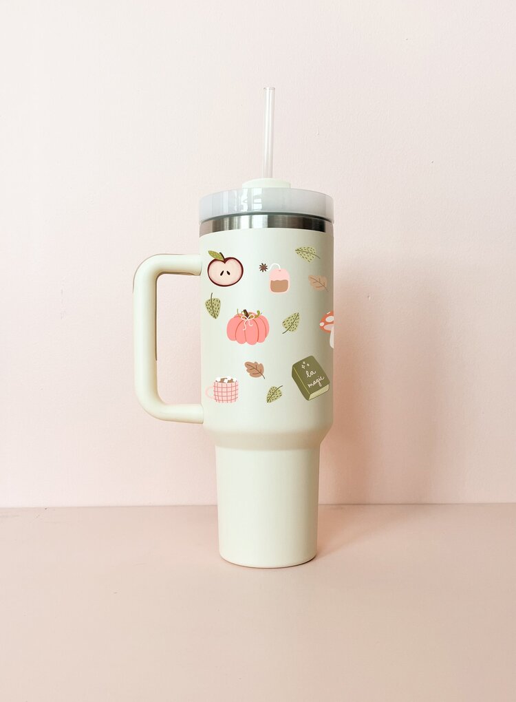 MÕMY GOBELET 40OZ CRÈME - EN MODE AUTOMNE