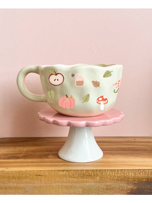 MÕMY TASSE CÉRAMIQUE CRÈME - EN MODE AUTOMNE