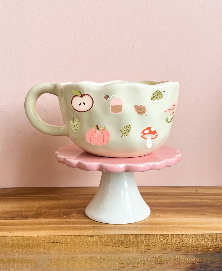 MÕMY TASSE CÉRAMIQUE CRÈME - EN MODE AUTOMNE