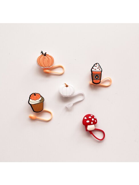 MÕMY COUVERCLE POUR PAILLE AUTOMNE - MUFFIN À LA CITROUILLE