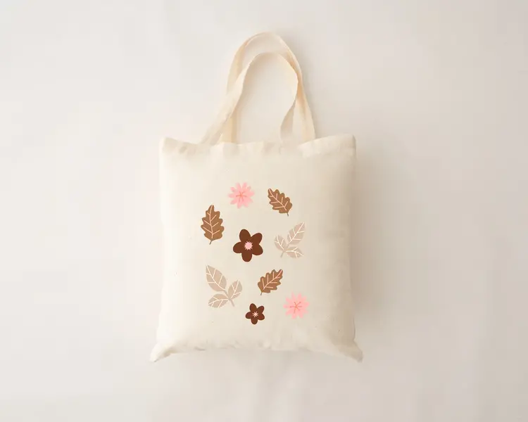 MÕMY SAC RÉUTILISABLE - FEUILLES D'AUTOMNE