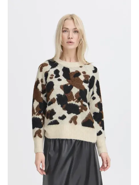 B.YOUNG TRICOT OMEA - BIRCH COW JACQAURD