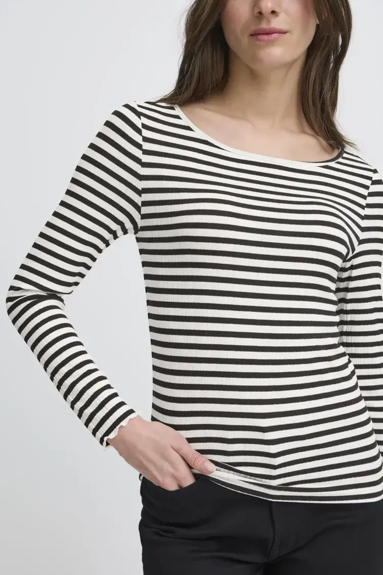 ICHI CHANDAIL CELLA - CLOUD/METEOITE STRIPE