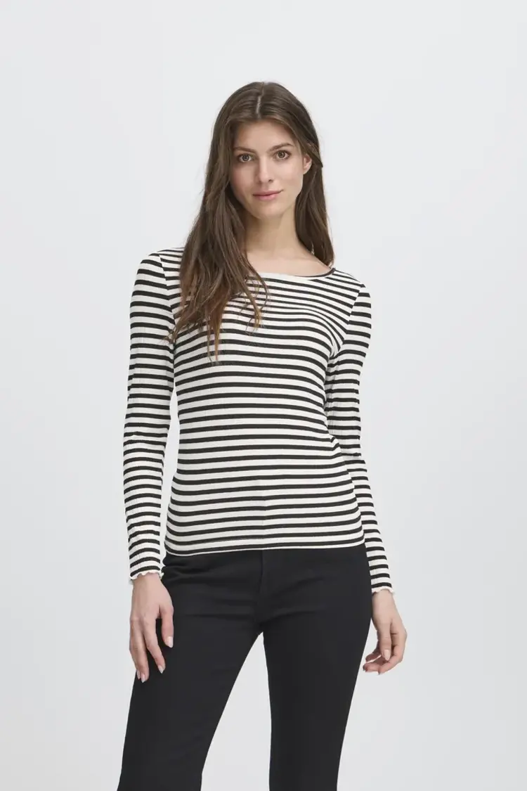 ICHI CHANDAIL CELLA - CLOUD/METEOITE STRIPE