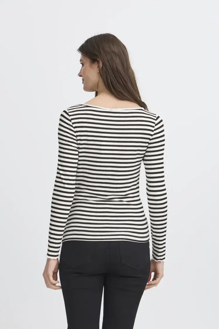 ICHI CHANDAIL CELLA - CLOUD/METEOITE STRIPE