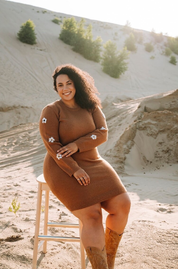 ROSE MATERNITÉ ROBE SAHARA 2.0 - CAFÉ