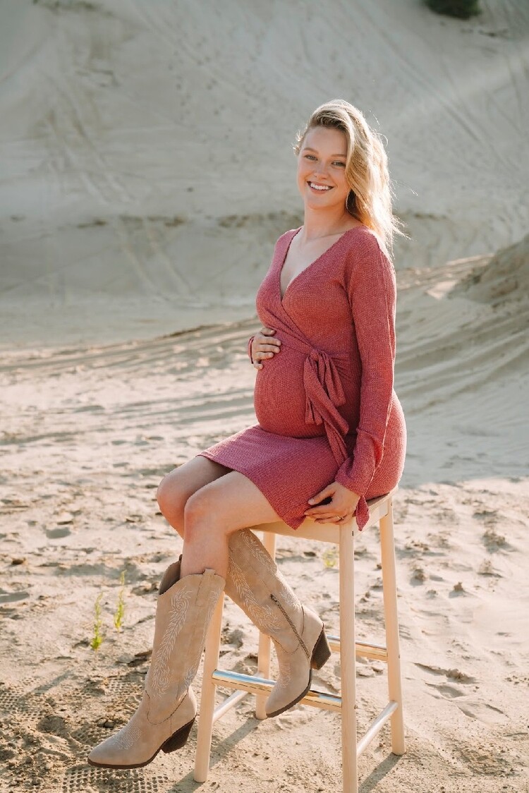 ROSE MATERNITÉ ROBE ARIANNA - ROSÉ ALL DAY