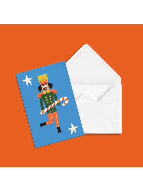 ANNE-JULIE DUDEMAINE CARTE DE SOUHAIT - CASSE-NOISETTE