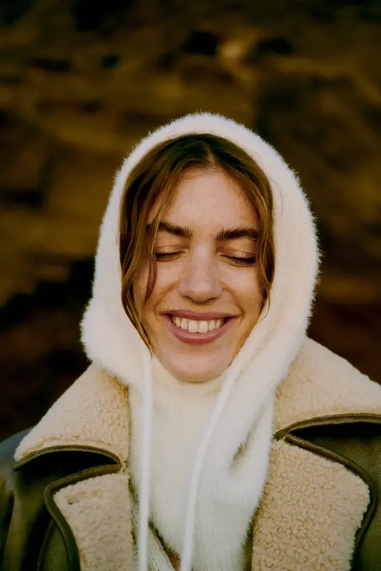 B.YOUNG CAPUCHON BALACLAVA - BIRCH