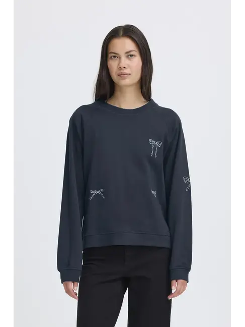 ICHI CREWNECK MARROT - TOTAL ECLIPSE