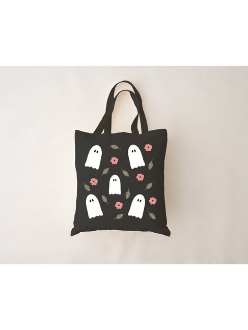 MÕMY SAC RÉUTILISABLE NOIR - FANTÔMES