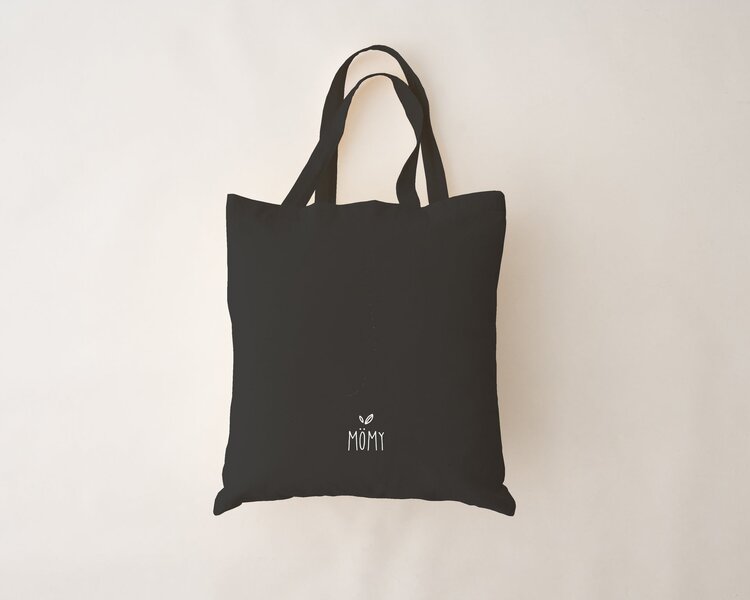 MÕMY SAC RÉUTILISABLE NOIR - FANTÔMES