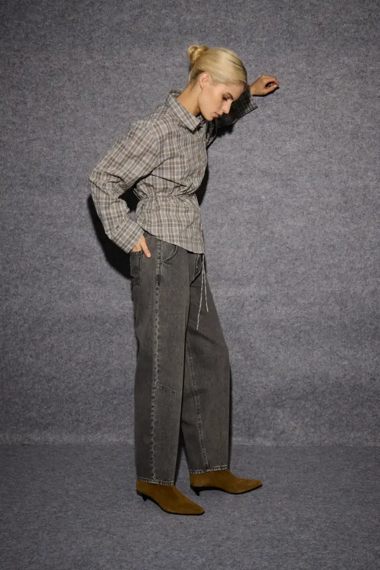 ICHI JEANS NAMELLY - DENIM GREY