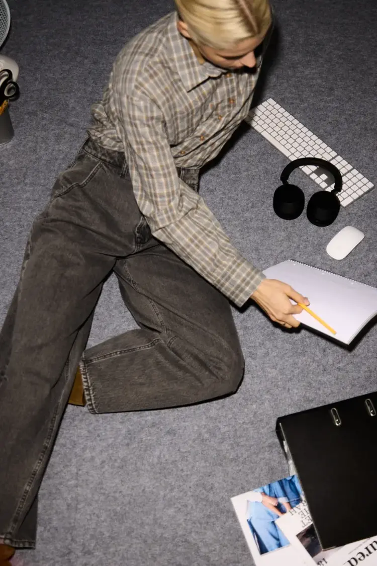 ICHI JEANS NAMELLY - DENIM GREY