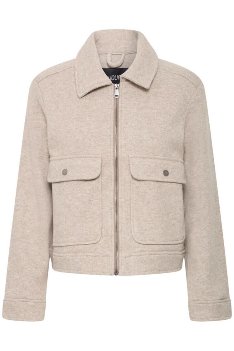 B.YOUNG MANTEAU BONDY - WALNUT MELANGE