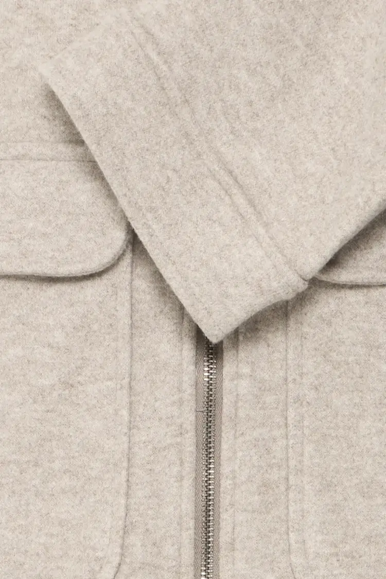 B.YOUNG MANTEAU BONDY - WALNUT MELANGE