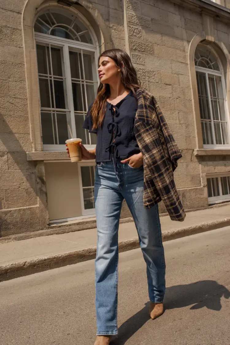 DAILYSTORY BLOUSE - MELROSE NAZY