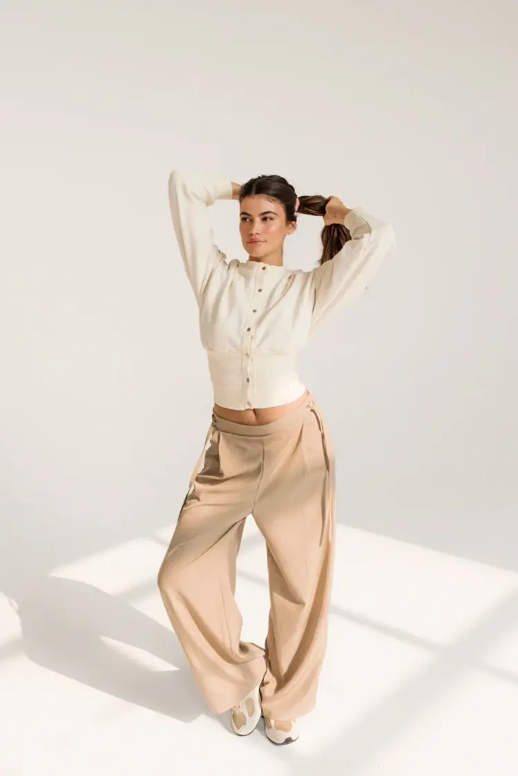 DAILYSTORY PANTALON LACEY - CAMEL
