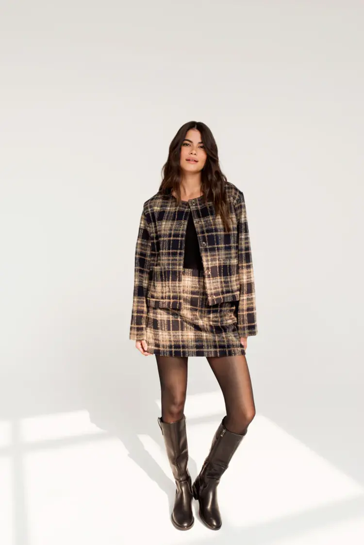 DAILYSTORY JUPE TAYLOR - PLAID