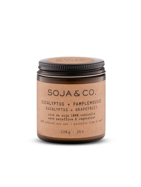 SOJA & CO CHANDELLE EUCALYPTUS & PAMPLEMOUSSE - 4 OZ
