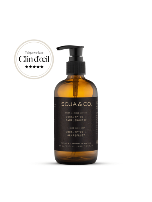SOJA & CO SAVON À MAINS - EUCALYPTUS & PAMPLEMOUSSE
