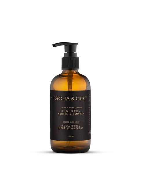 SOJA & CO SAVON À MAINS - EUCALYPTUS, MENTHE & ROMARIN