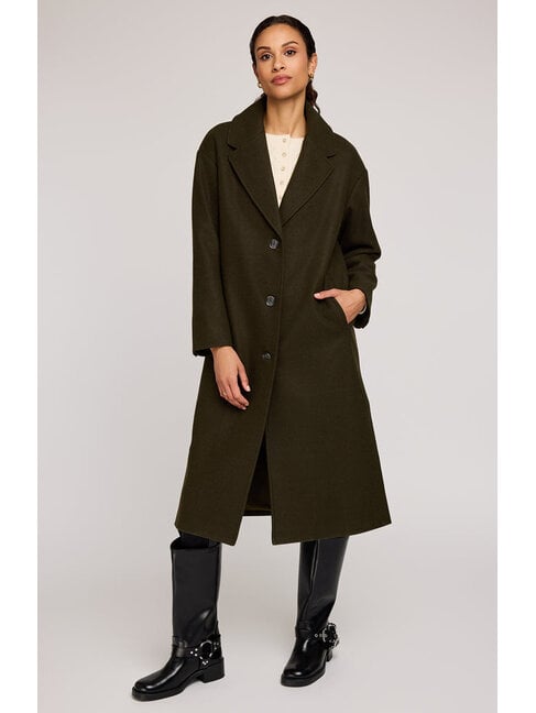 GENTLE FAWN COAT AGATHA - HUNTER