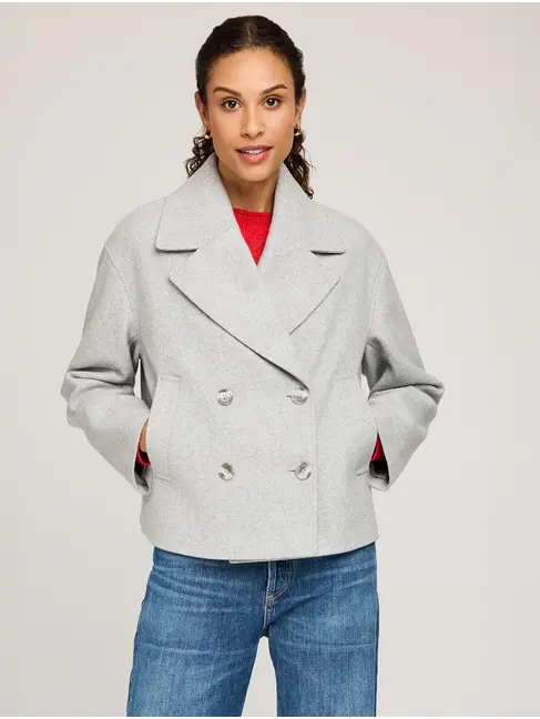 GENTLE FAWN MANTEAU MARGUERITE  - HEATHER GREY