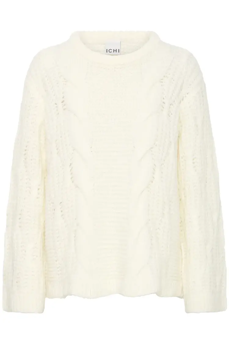 ICHI TRICOT HANELA - ALMOND MILK