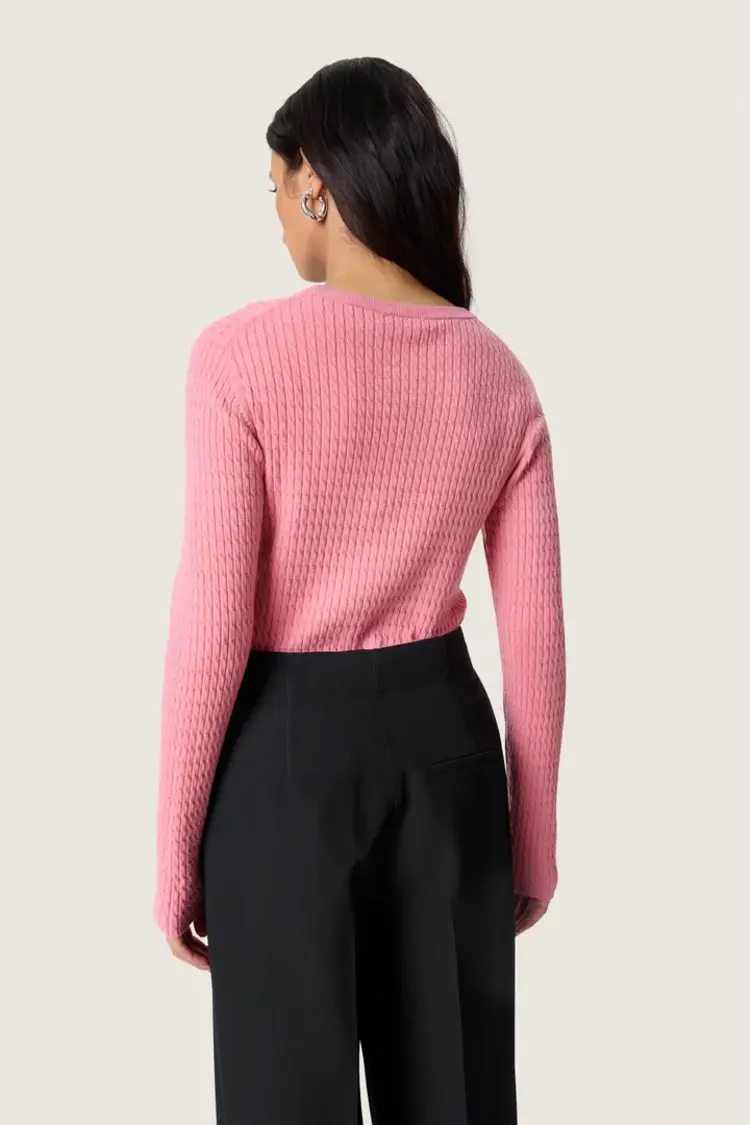 SOAKED IN LUXURY CHANDAIL SPINA CABLE FULLOVER - POLIGNAC