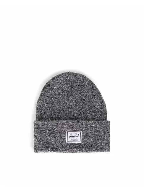 HERSCHEL TUQUE BEANIE ELMER (ONE SIZE) - HEATHER BLACK