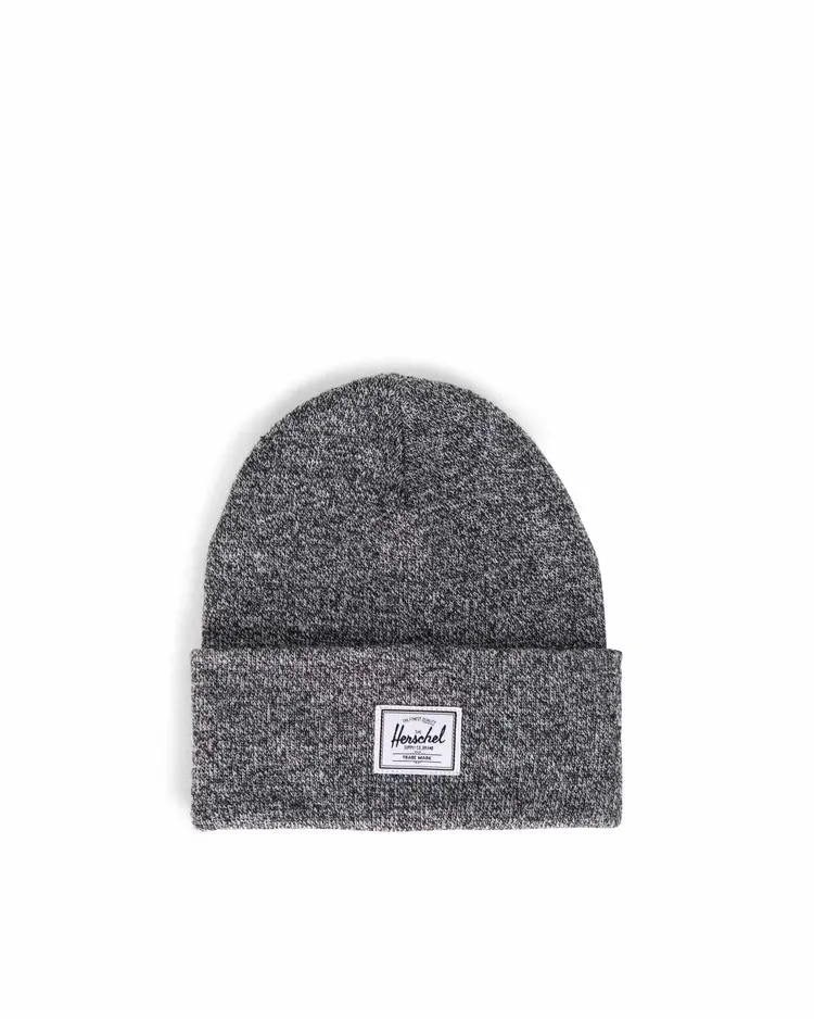 HERSCHEL TUQUE BEANIE ELMER (ONE SIZE) - HEATHER BLACK