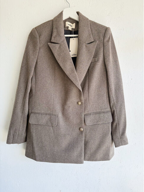 THE KORNER VESTON À MANCHES LONGUES - BRUN CLAIR