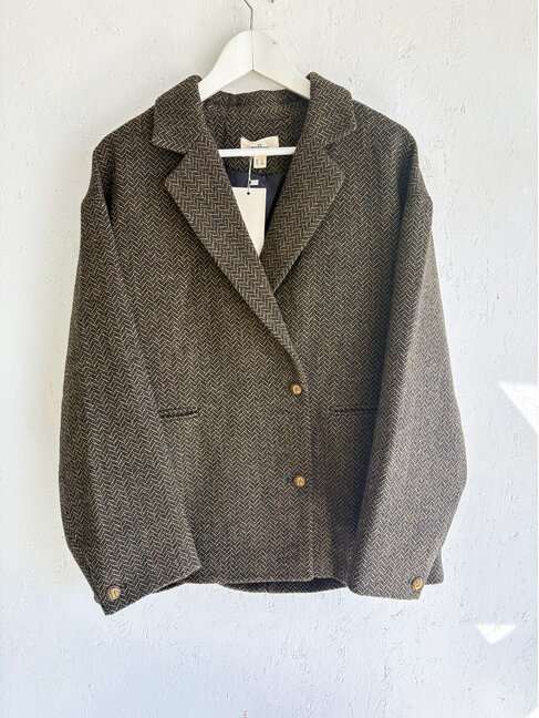 THE KORNER VESTON À MANCHES LONGUES - VERT FONCÉ