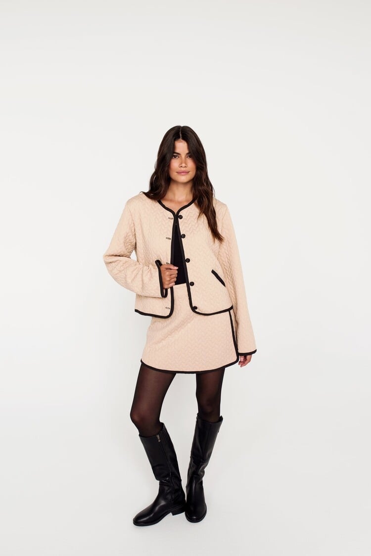 DAILYSTORY JUPE PIPER - BEIGE