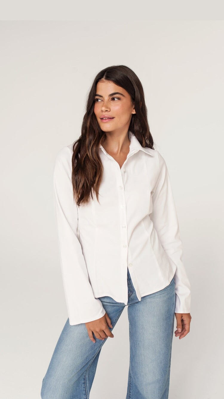 DAILYSTORY BLOUSE NAO - BLANC