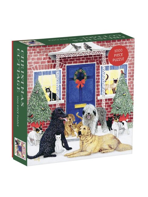 CASSE-TÊTE - CHRISTMAS COTTAGE (1000 PIÈCES)